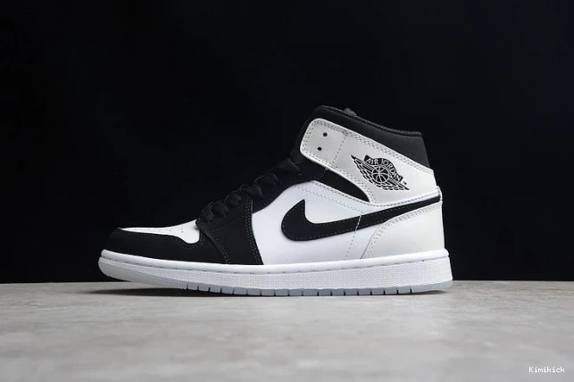 1765 mid white jordan black AllSeason diamond 1 air dh6933- 0619